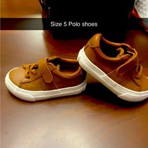 Size 5 toddler-Polo shoes
